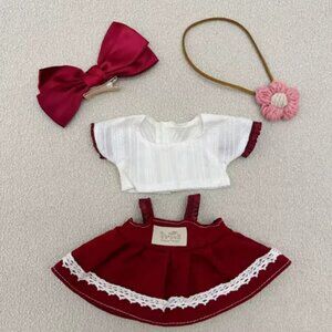 Labubu skirt set 4 pcs No Doll